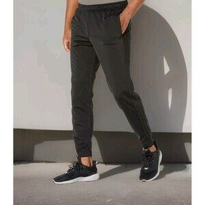 Adidas Track Pants Men’s Size 4XL Essentials 3 Stripe Tricot Training Black